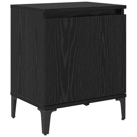 Comodino in Quercia Nera Quercia Nera Legno Ingegnerizzato - Foto 1