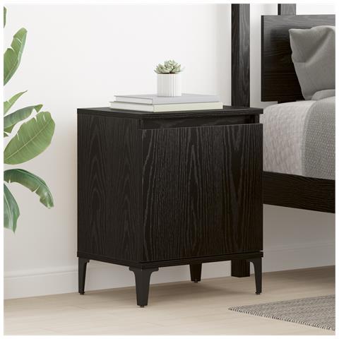 Comodino in Quercia Nera Quercia Nera Legno Ingegnerizzato - Foto 2