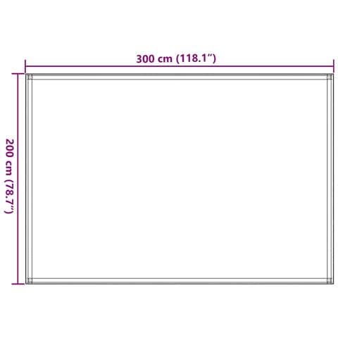 Tappeto da Tenda Verde Chiaro 200x300 cm HDPE - Foto 7
