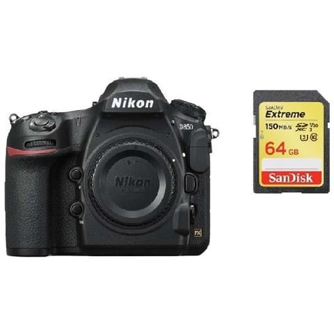 D850 Cuerpo + 64gb Tarjeta Sd - Foto 1