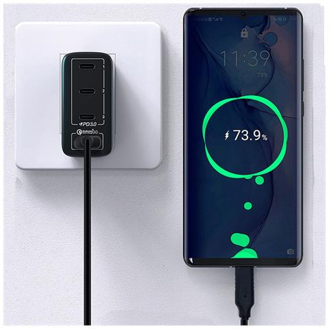 Cavo Dati Usb A Type-c 3.2 Nero 60w Per Ricarica Rapida E Trasferimento Dati 0,3 Milioni - Foto 6