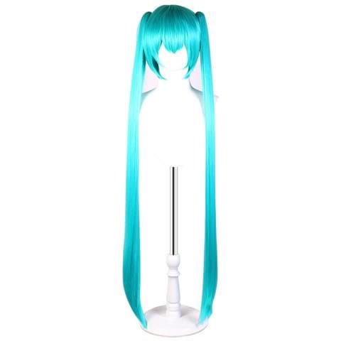 Parrucca Cosplay Lunga Blu - Fibra Ad Alta Temperatura, Resistente Al Calore, Perfetta Per Giochi Di Ruolo Anime E Feste - Foto 2