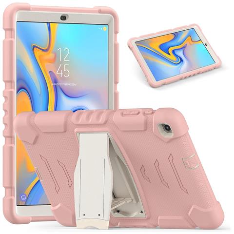 Custodia Per Samsung Galaxy Tab A7 10.4"" Antiurto Con Supporto Rosa - Foto 4