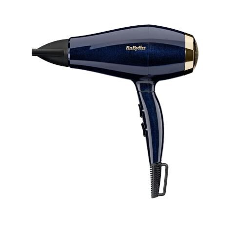 5911E asciuga capelli 2000 W Nero, Oro - Foto 1