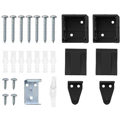 Tenda per Finestra con tende Nero Alluminio - Foto 9