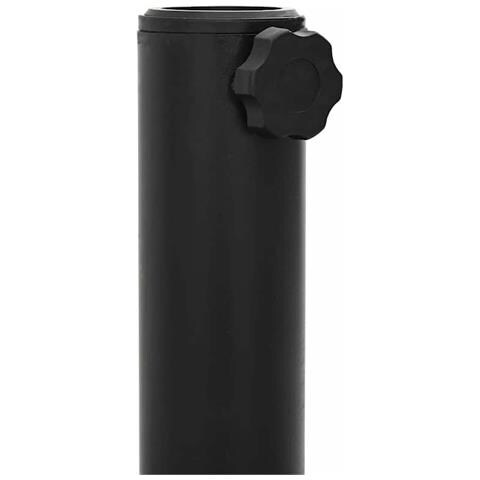 Base per Ombrello da Esterno Nero 45 x 45 x 31 cm Acciaio - Foto 9