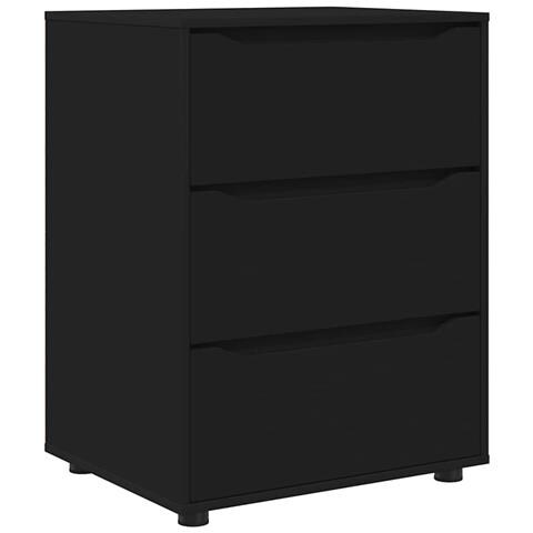 Armadio Nero 60 x 48 x 81 cm Legno multistrato - Foto 1