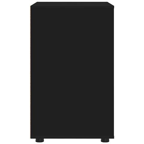 Armadio Nero 60 x 48 x 81 cm Legno multistrato - Foto 9