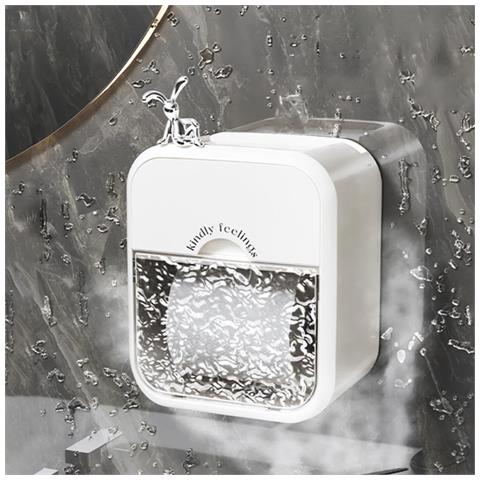 Porta Fazzoletti Da Parete Con Motivo Ghiacciaio - Lusso Leggero E Impermeabile Beige - Foto 5