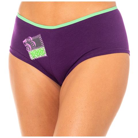 Pack-3 Pantaloni Culotte Con Cintura E Sostegno Efficace 84084 Da Donna - Foto 2