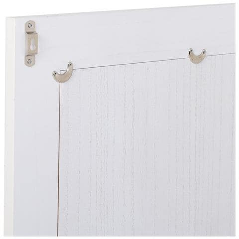 Specchio In Metallo Bianco 50x03x80 - Foto 8