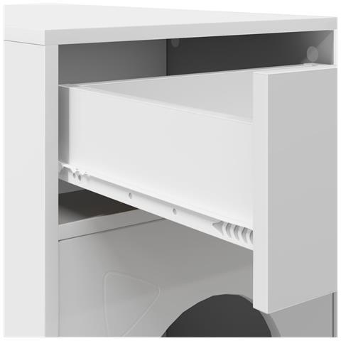 Casa per Gatti Bianco 72 x 42.5 x 70 cm Legno multistrato - Foto 9