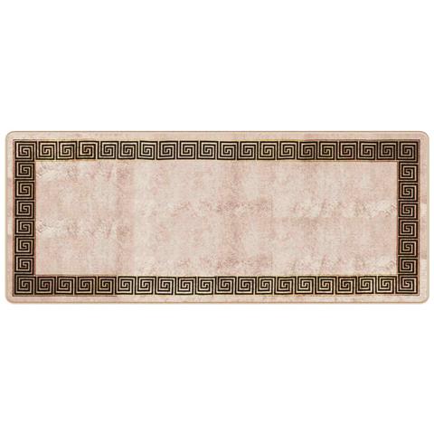 Runner Tappeto MARSA Nero 80 x 200 cm Poliestere e PVC - Foto 1