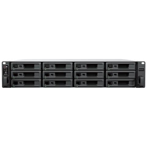 RackStation RS2423RP+II NAS Armadio (2U) AMD Ryzen V1780B 8 GB DDR4 0 TB DiskStation Manager Nero - Foto 1