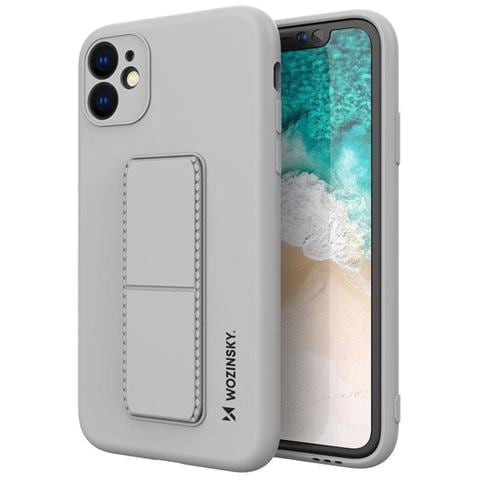 Custodia In Silicone Grigia Per Xiaomi Redmi 10x 4g / Xiaomi Redmi Note 9, Progettata Per Xiaomi Redmi 10x 4g / Xiaomi Redmi Note 9. - Foto 1
