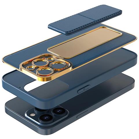 Nuovo Case Per Iphone 12 Pro Con Supporto Di Colore Viola - Foto 2