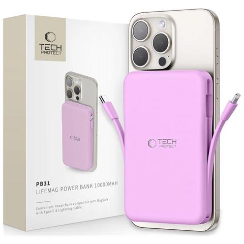 Batteria Portatile Magsafe 10000mah - Viola - Foto 2
