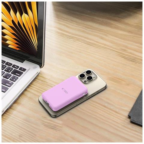 Batteria Portatile Magsafe 10000mah - Viola - Foto 6