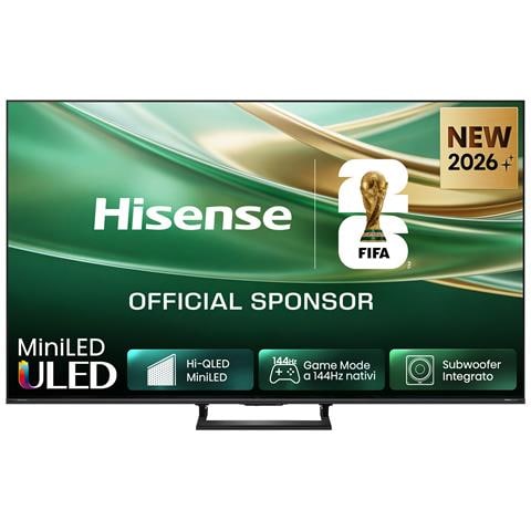 Smart TV MiniLED 144Hz 55" 4K 55Q8S, Dolby Atmos 2.1 By Devialet, Dolby Vision IQ, HDR10+, Native 144Hz Game Mode, VIDAA OS con 1000+ APP, Alexa built-in, lativù 4K, Wifi, Bluetooth - Foto 1