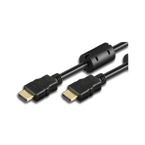 ICOC HDMI-FR-050 - Cavo HDMI High Speed con Ethernet A / A M / M con Ferrite 5m - Foto 1