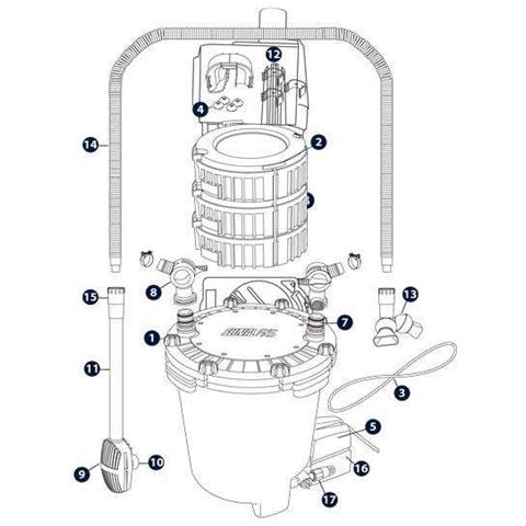 Ricambio Adattatore In Gomma Per Filtro Pratiko 1500 - Foto 2