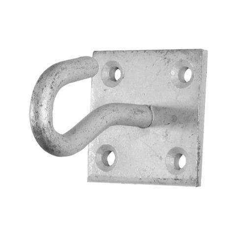 Chghook - Staffa Da Parete Con Placca, Finiture Galvanizzate - Foto 1