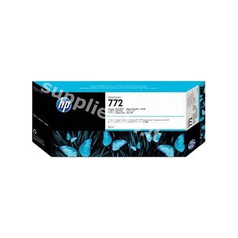 Original Hp Cartuccia D \ 'inchiostro Nero (foto) Cn633a 772 300ml Inchiostro Hp Vivera Pigmentato - Foto 1