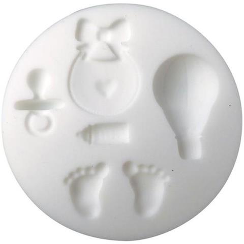 Mini Stampo In Silicone Per Pasta Fimo - Nascita - Foto 3