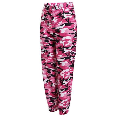 SLOWMOOSE - Pantaloni Sportivi Da Donna Hip-pop Pantaloni Cargo Harem [  rosa / Xxl] - ePRICE