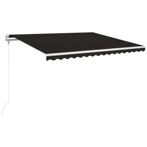 Tenda Automatica con Sensore Vento e LED 450x350 cm Antracite - Foto 1