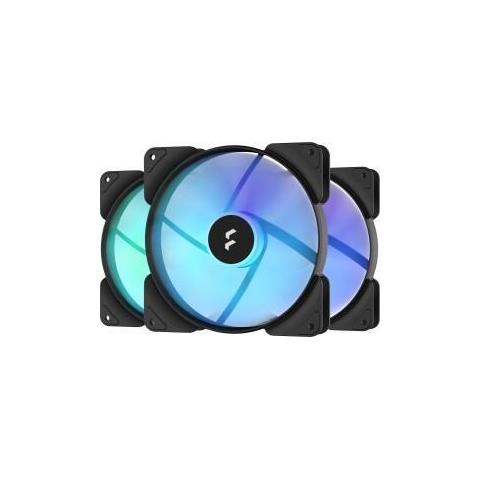 Aspetto Del Design Frattale 14 Rgb, Nero, 3-pack-140 Mm (gehãƒâ¤uselãƒâ¼fer, Fd-f-as1-1406) - Foto 3