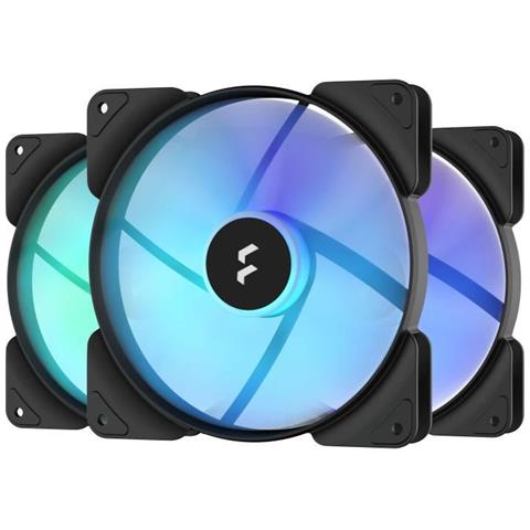 Aspetto Del Design Frattale 14 Rgb, Nero, 3-pack-140 Mm (gehãƒâ¤uselãƒâ¼fer, Fd-f-as1-1406) - Foto 1