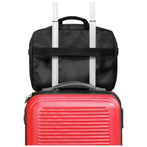 NS-KLM12 borsa per laptop 39,6 cm (15.6") Borsa da corriere Nero, Rosso, Bianco - Foto 2