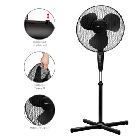 Vl 3603 S Ventilatore Nero - Foto 2