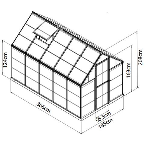 Serra Da Giardino 5,6 M² Verde - 701629 - Foto 2