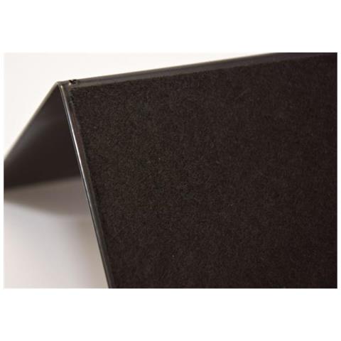 Reggilibri in Acciaio Nero con Protezione Superfici - Foto 3