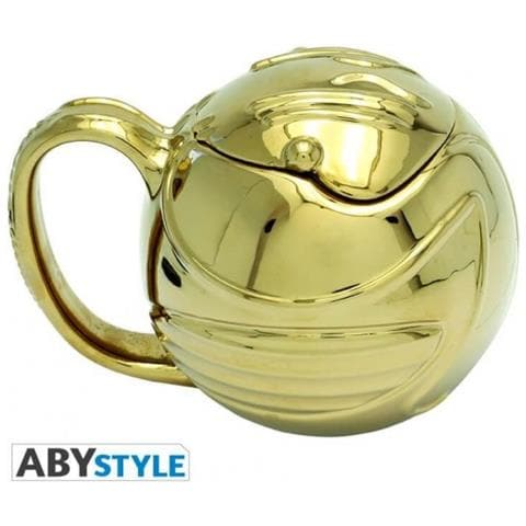 Tazza 3d Boccino D'oro - Golden Snitch Harry Potter - 450 Ml - - Foto 1