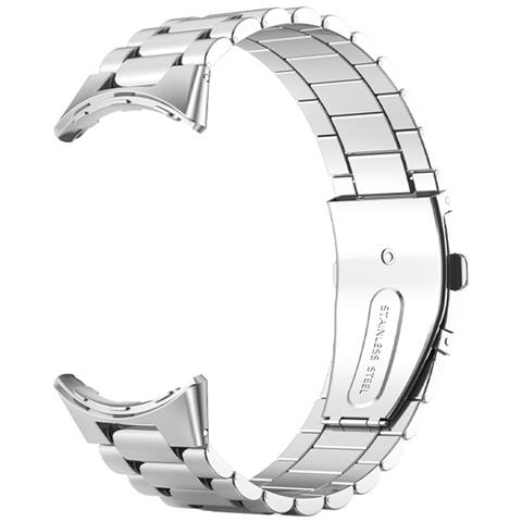 Cinturino Per Orologio In Acciaio Inossidabile Silver 2 Cm Google Pixel Watch - Foto 2