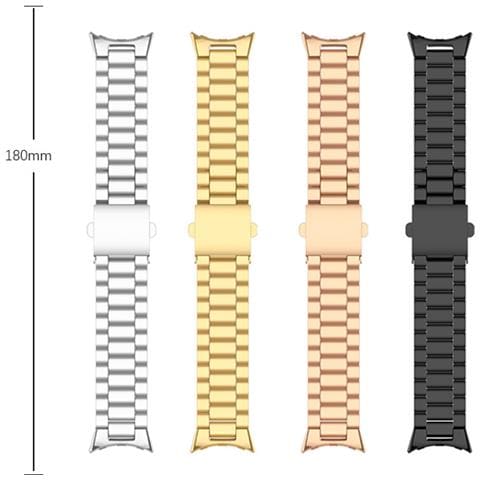 Cinturino Per Orologio In Acciaio Inossidabile Silver 2 Cm Google Pixel Watch - Foto 4