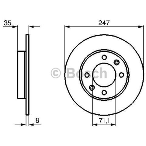 Disco Freno 986478608 - Foto 1