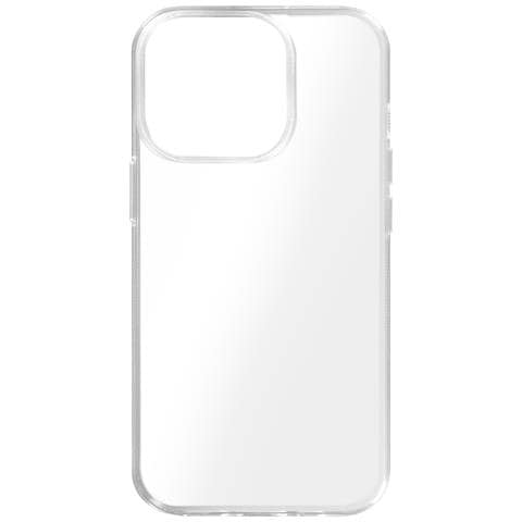 Cover Per Iphone 15 Pro Silicone Sottile 0,25 Mm Flessibile, Trasparente - Foto 1