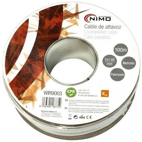 Cavo Per Altoparlante Nimo (100m) - Foto 1