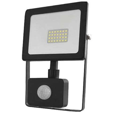 Proiettore A Led Con Sensore Presenza 20w - Mm 160 X 115 X 50 / 4000k (1600 Lm) - Foto 1