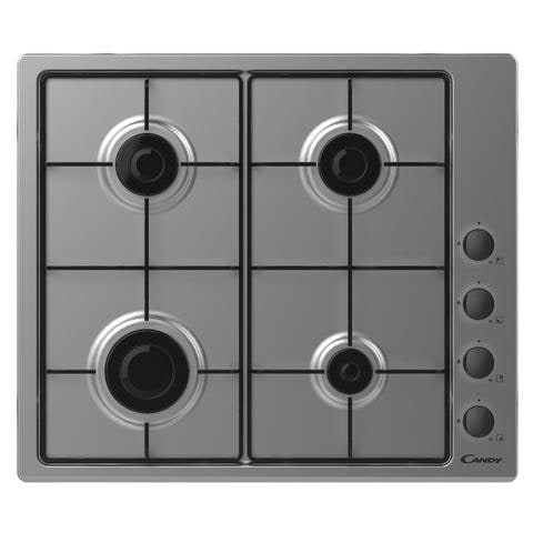 Piano Cottura CHW640LXB a gas 4 Zone Cottura da 58.5 cm Colore acciaio Inox - Foto 1