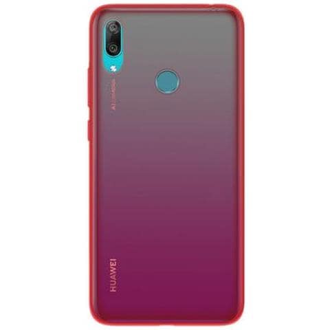 Set Di Protezione 2 Cover Colorblock Per Huawei Y7 2019, Rosa - Foto 1