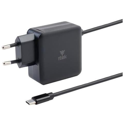 Alimentatore Universale 65w X Notebook E Dispositivi Usb-c. Da 65w Usb-c. Pd - 65w. Tecnologia Gan. Super Slim - Itnbawc65 - Foto 1