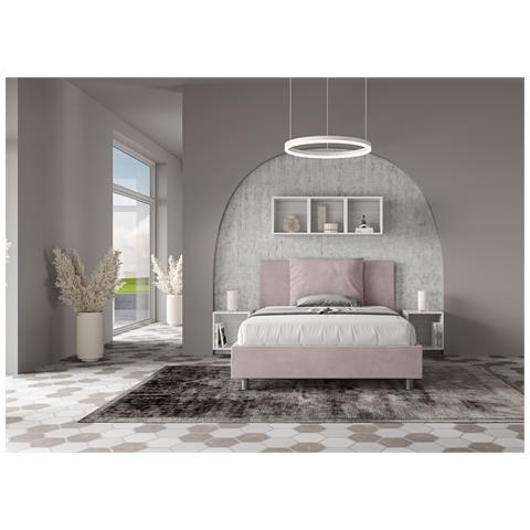 Letto Antea 130x210 Rete E Contenitore Glicine - Foto 2