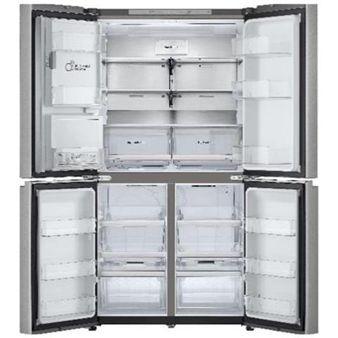 Frigorifero Americano Side By Side GML960MBBE Classe F Capacità 631 Litri Colore Acciaio Inox - Foto 5