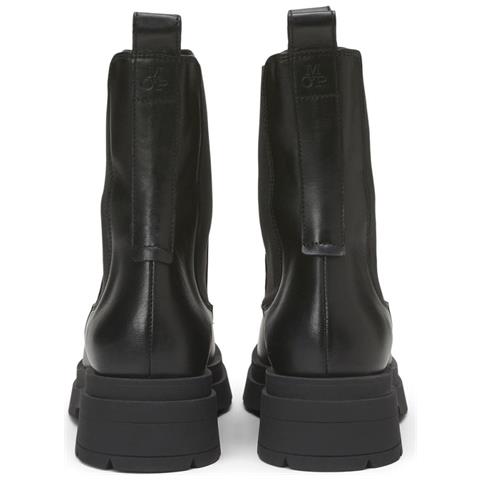 Black Casual Closed Booties Stivaletti Pelle Scarpe Donna Nero Eu 36, 208-17465001-102 990 - Foto 3