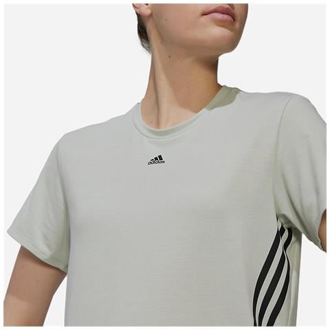 Trainicons 3-stripes Tee Hk6976, Donne, Verde, S - Foto 6